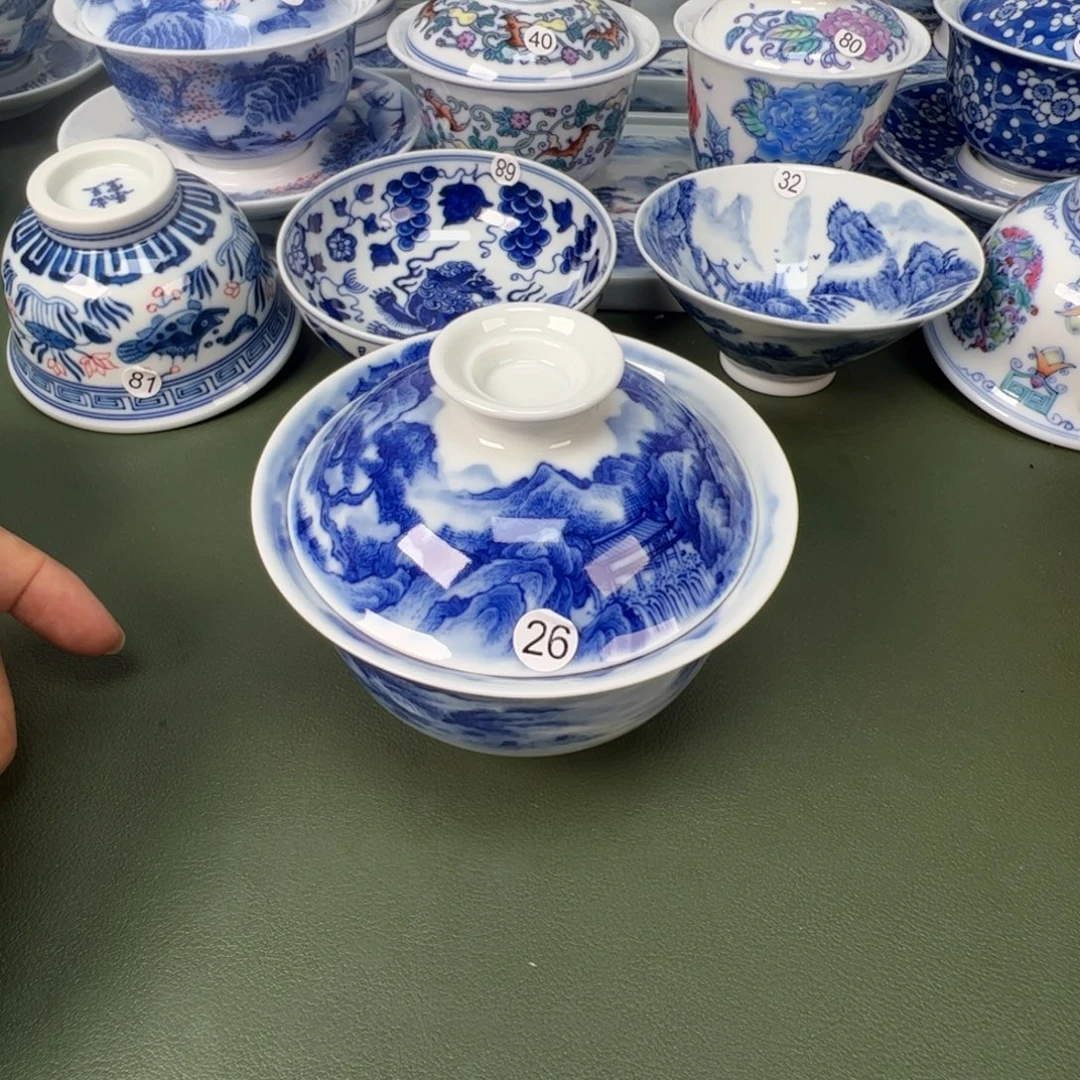 木木景德镇纯手工纯手绘茶具26