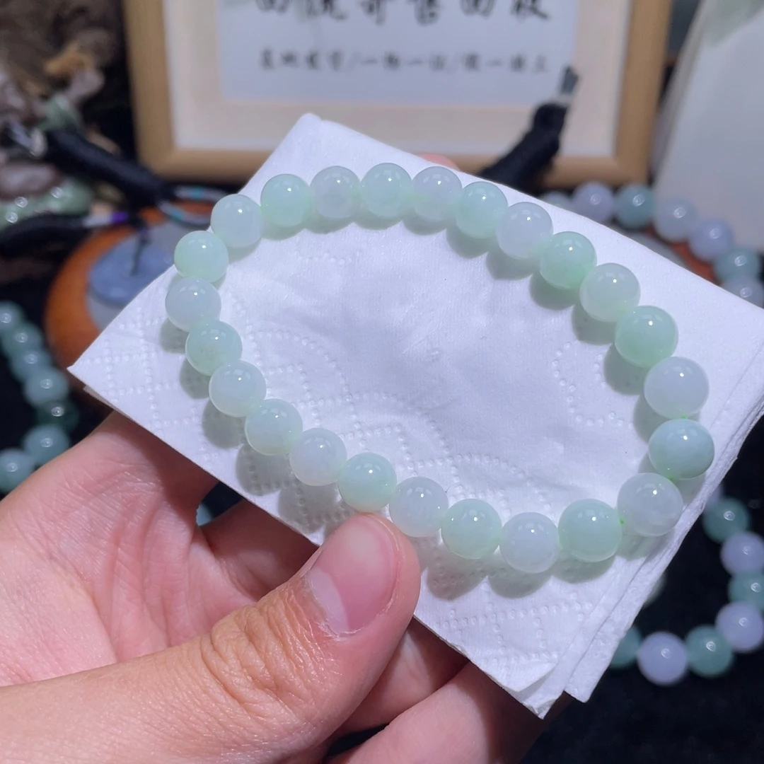 未镶嵌手链翡翠手串
