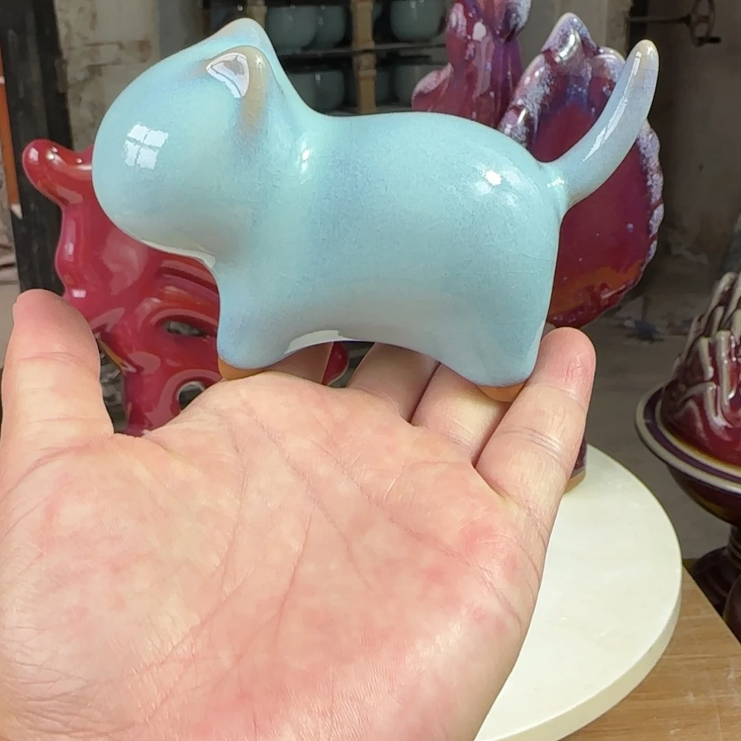 摆件郑家钧窑摆件