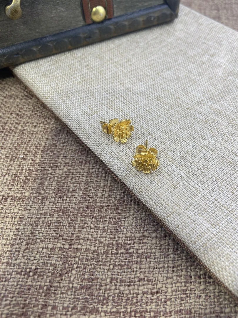 非金属珐琅耳饰 2620   花朵耳钉多样性发货