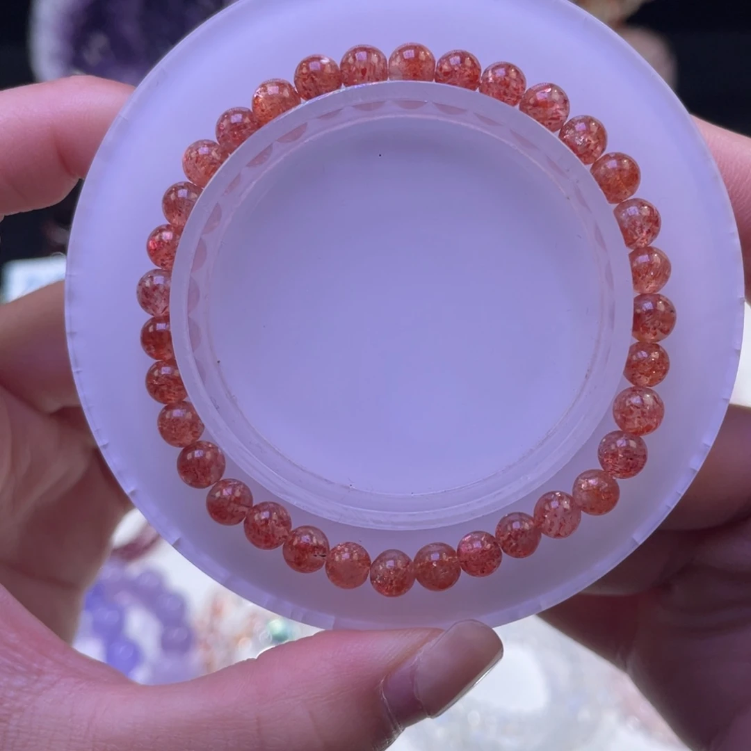 未镶嵌手链水晶大花瓣金太阳5+