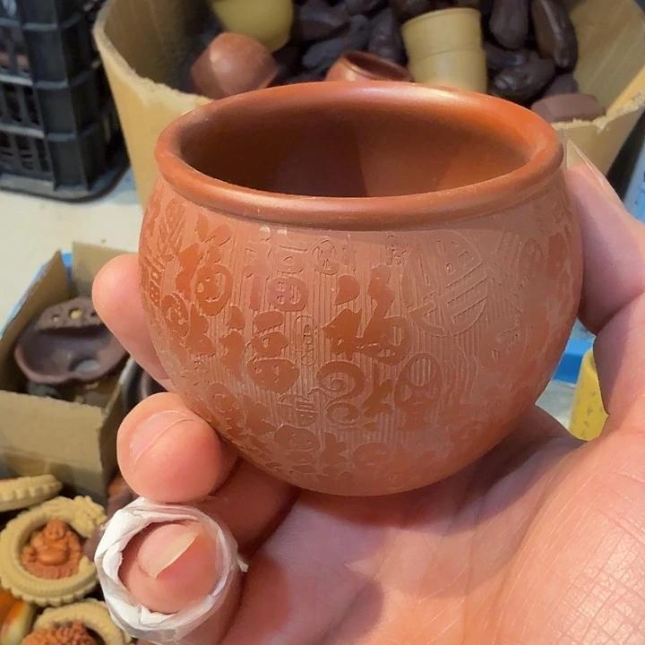 聚***轩茶宠紫砂雕塑瑕疵茶宠