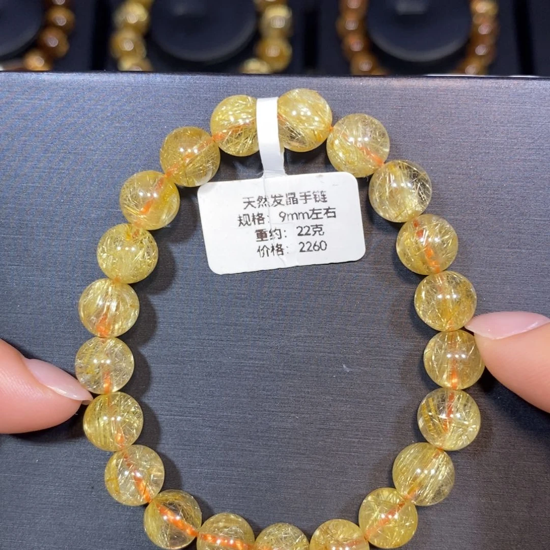 手链未镶嵌水晶手链9mm 瑾