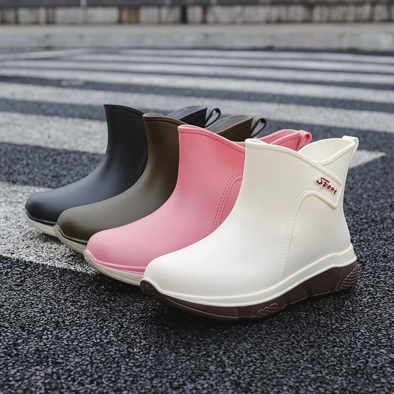 女款雨鞋短筒雨鞋女款2025新款爆款防水防滑雨靴水鞋女款防滑水鞋