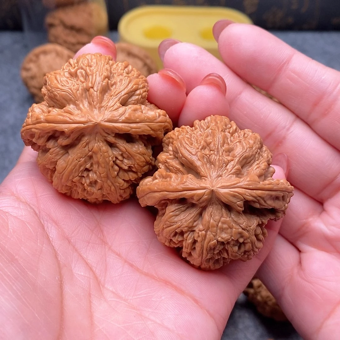 文玩核桃把件腻*精品大粗筋47+全品