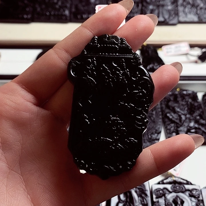 天然缅料A货山水牌A463