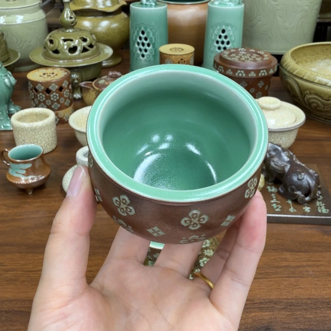 青瓷杯子杯子杯子微