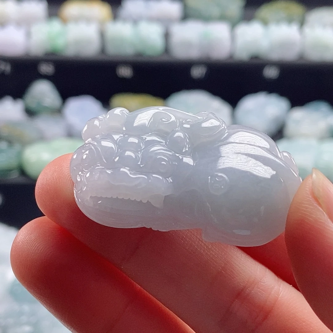 颈饰未镶嵌翡翠翡翠貔貅