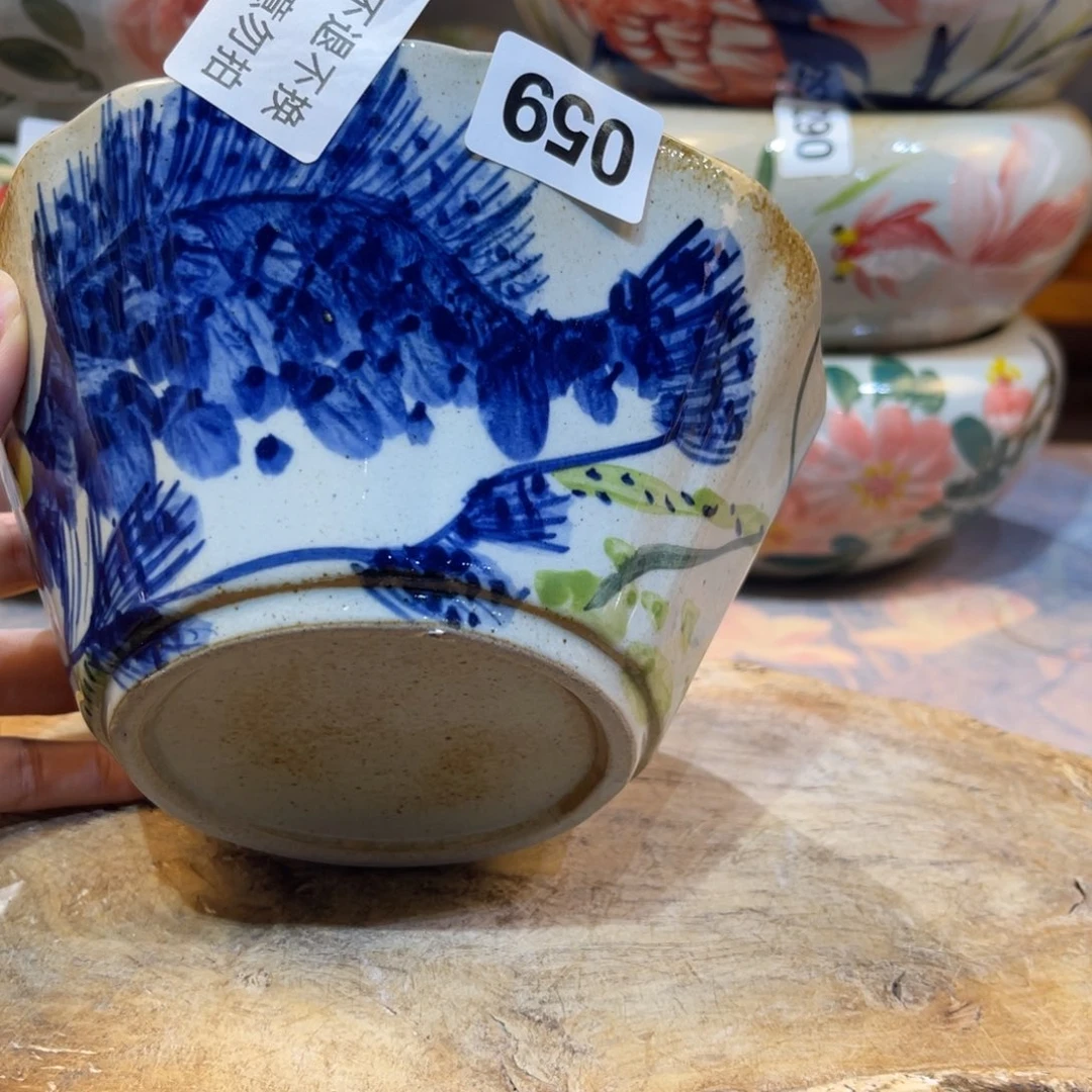 摆件乔*红景德镇手工制作