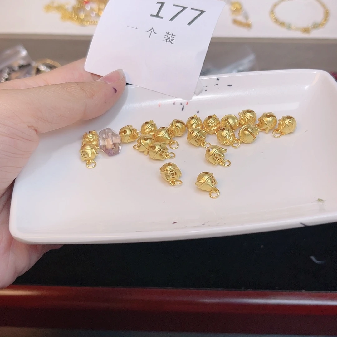 紫晶珠宝半成品银S925镀金镶嵌177