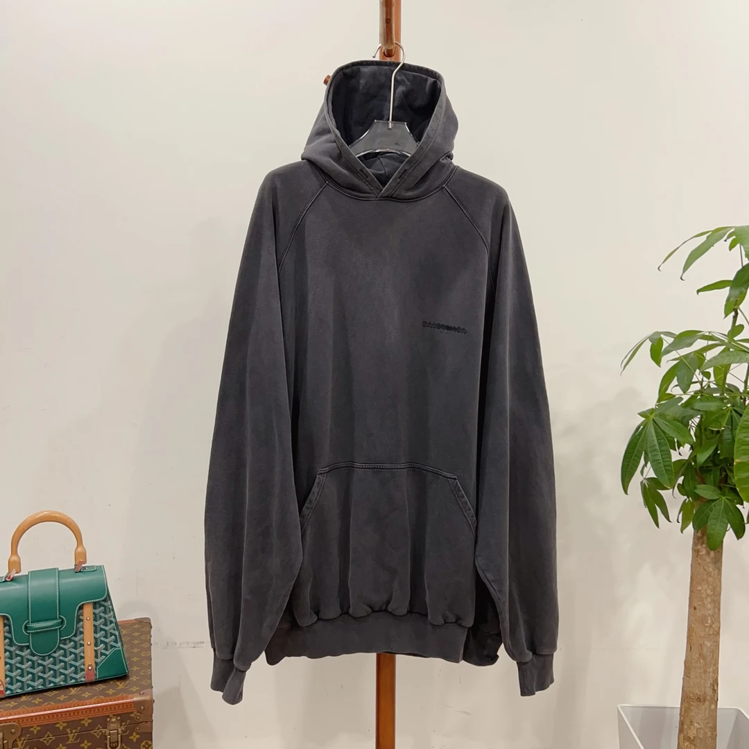 99新 Balenciaga/巴黎世家 卫衣 尺码2成色看直播 GSH0065