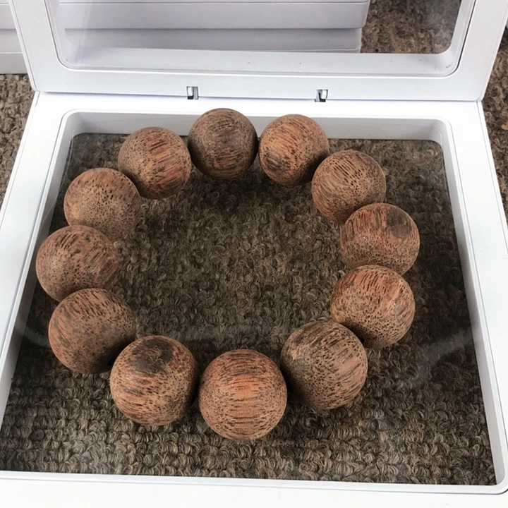 降真香手串/手链降真香碳化岩石根部料超牛2.0收场莺歌绿棋楠