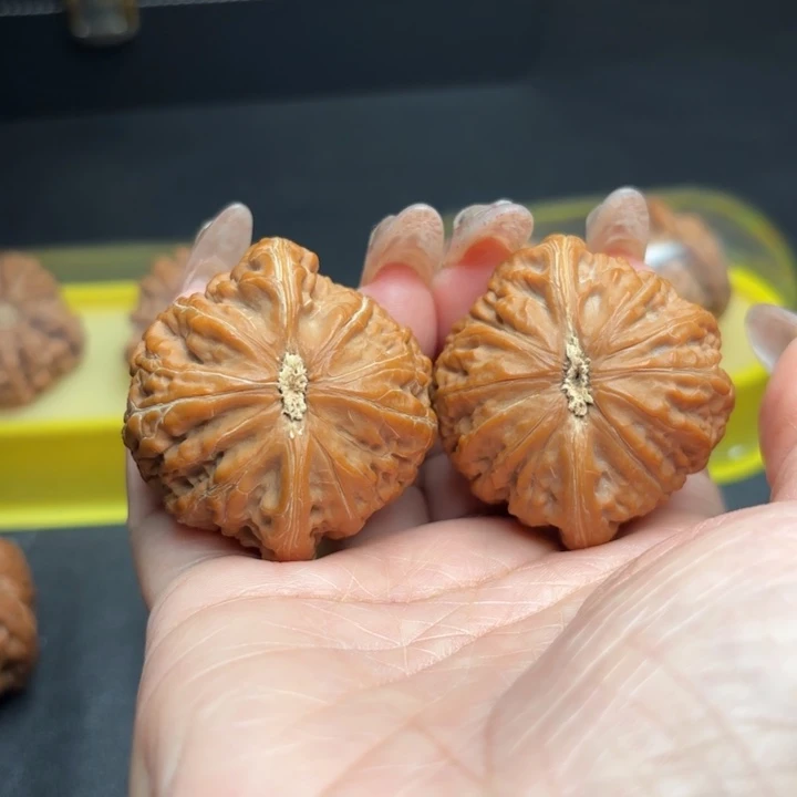 斌***大桃核吊坠44铁锤狮子头