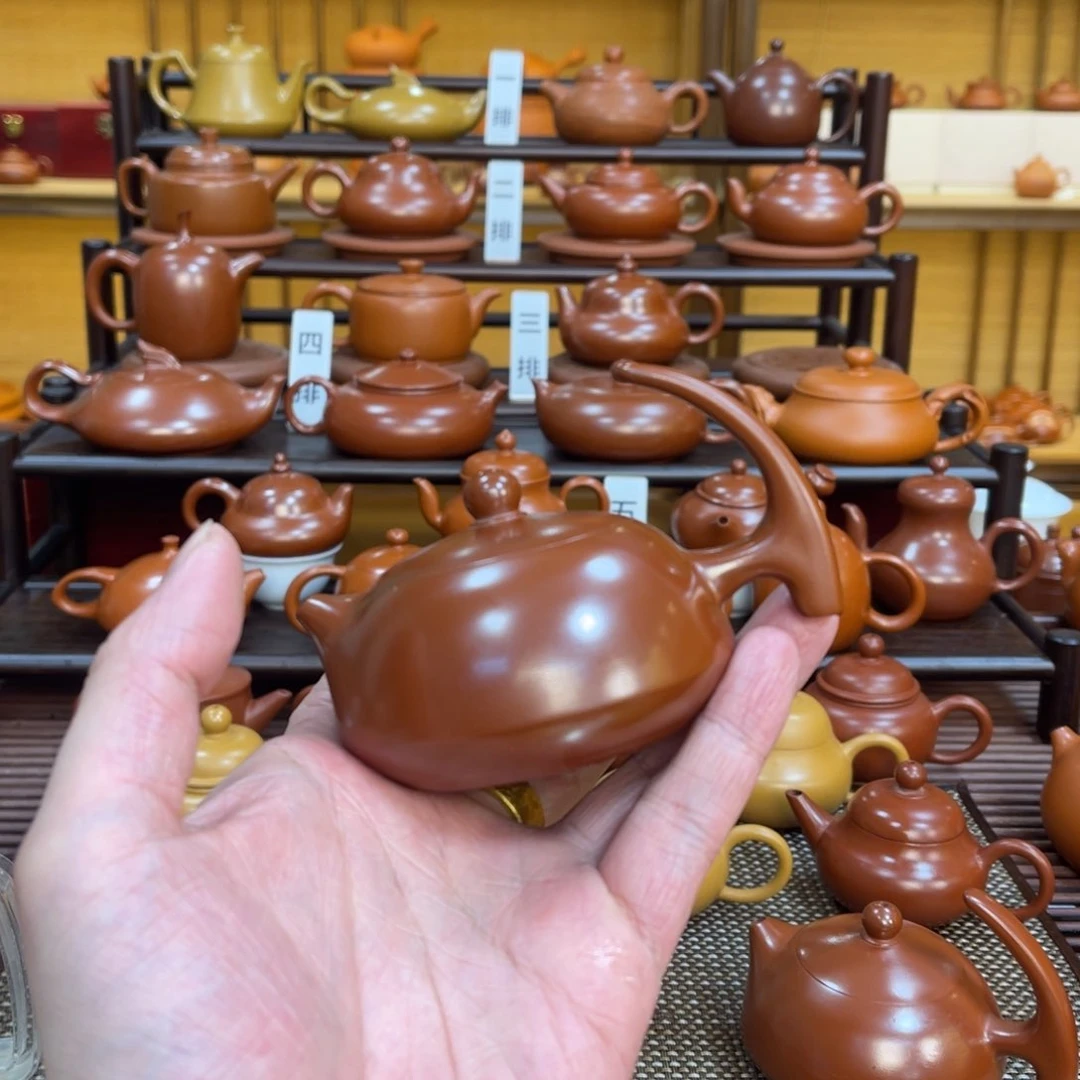 茶壶紫砂潮州手拉壶
