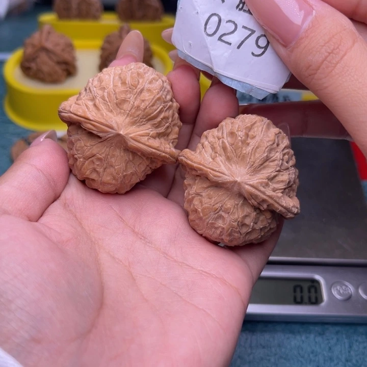 把件文玩核桃南瓜墩42.0279