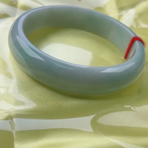 翡翠手镯未镶嵌正58.2(无纹裂)48小时鉴赏期