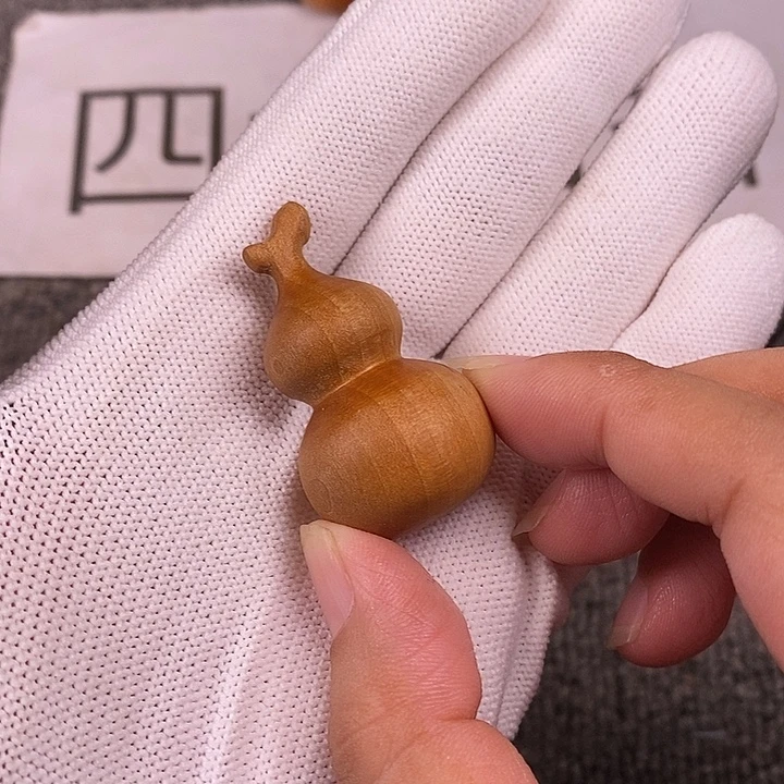 无事牌檀香木老山檀葫芦吊坠