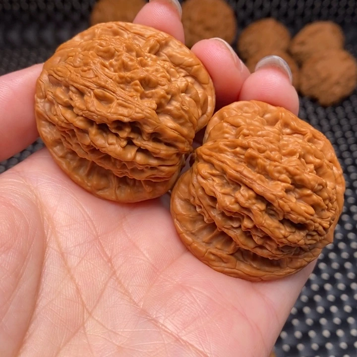 吊坠文玩核桃8麦穗虎头43