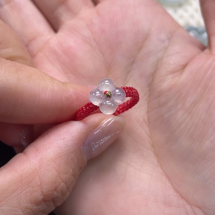 翡翠18K金镶嵌戒指78999999