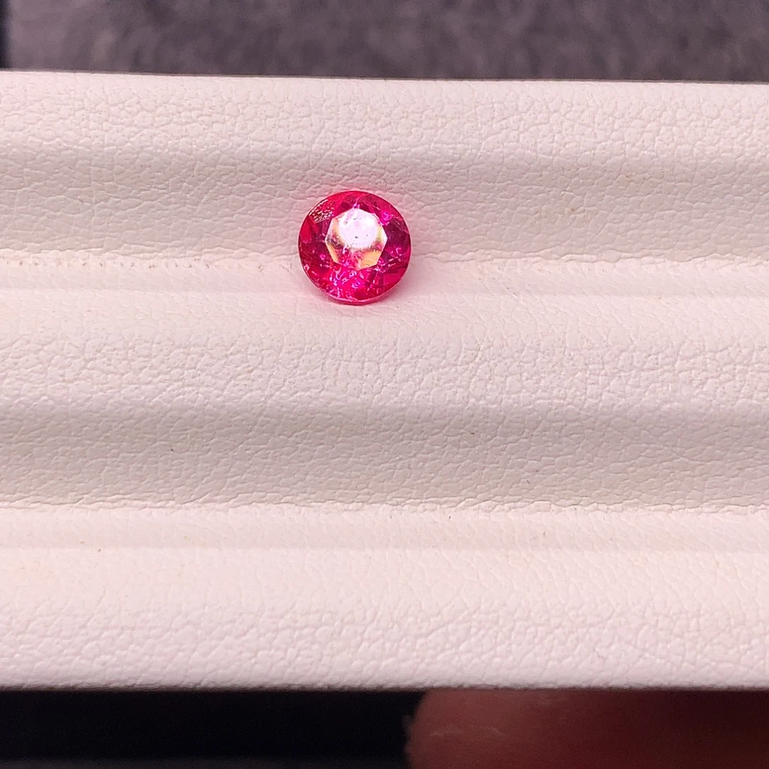 未镶嵌裸石托帕石1克拉粉色托帕石