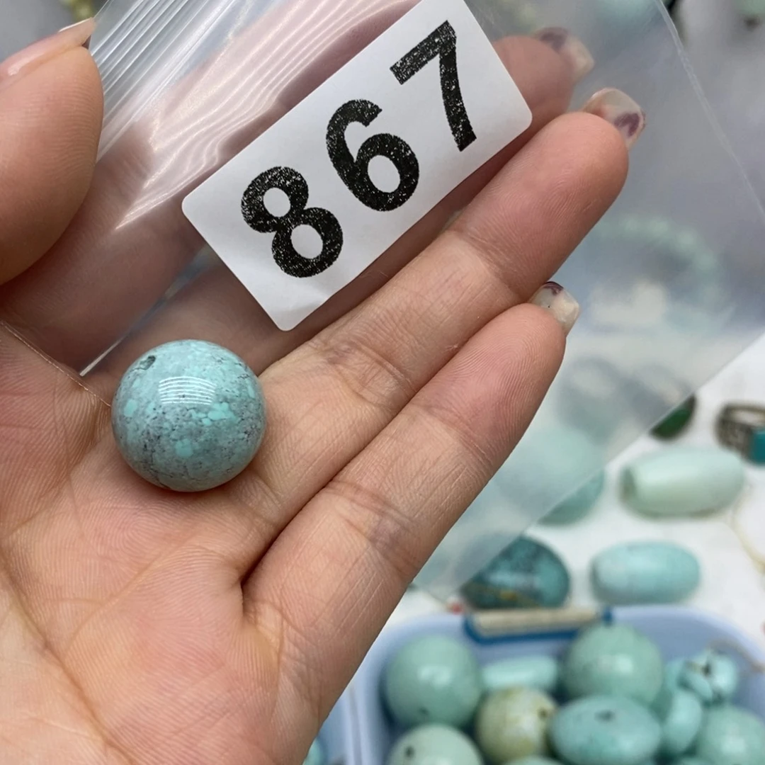 未镶嵌绿松石珠宝奇石