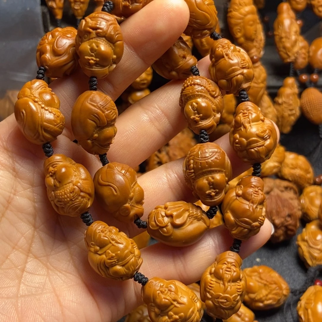 【闪购商品】手串/手链橄榄核财神手持