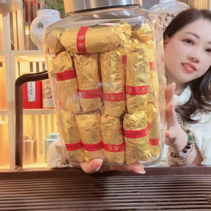 罐7年陈老白茶和陈皮三宝扎500g