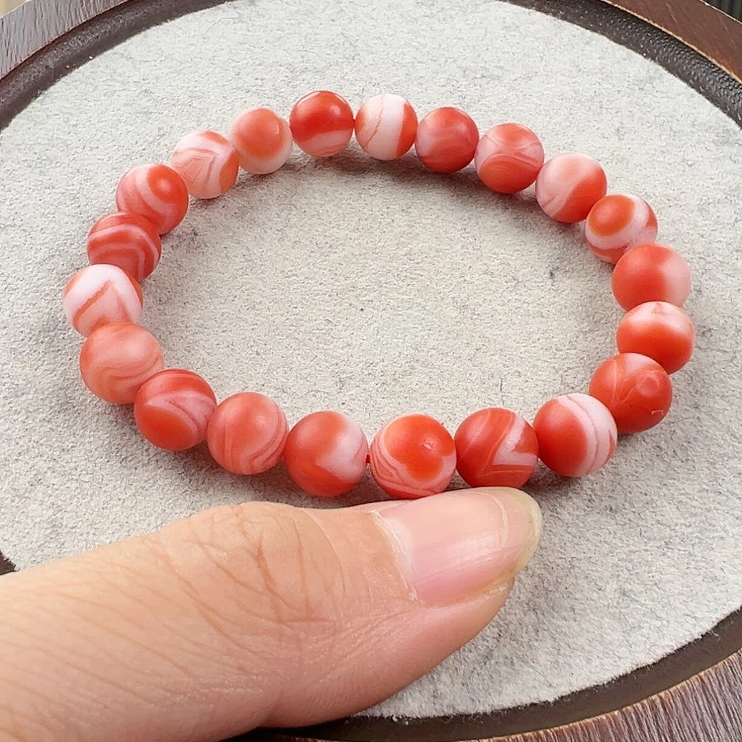 南红玛瑙手串未镶嵌