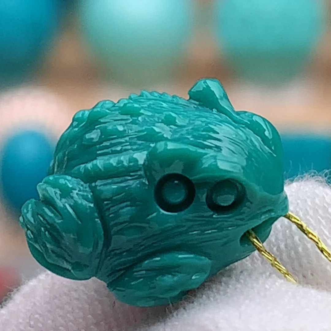 未镶嵌绿松石珠宝奇石