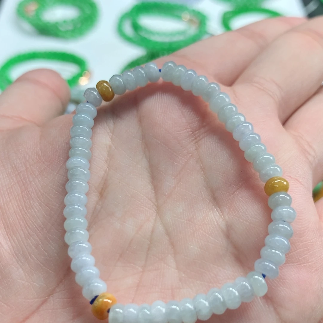 未镶嵌手链翡翠翡翠