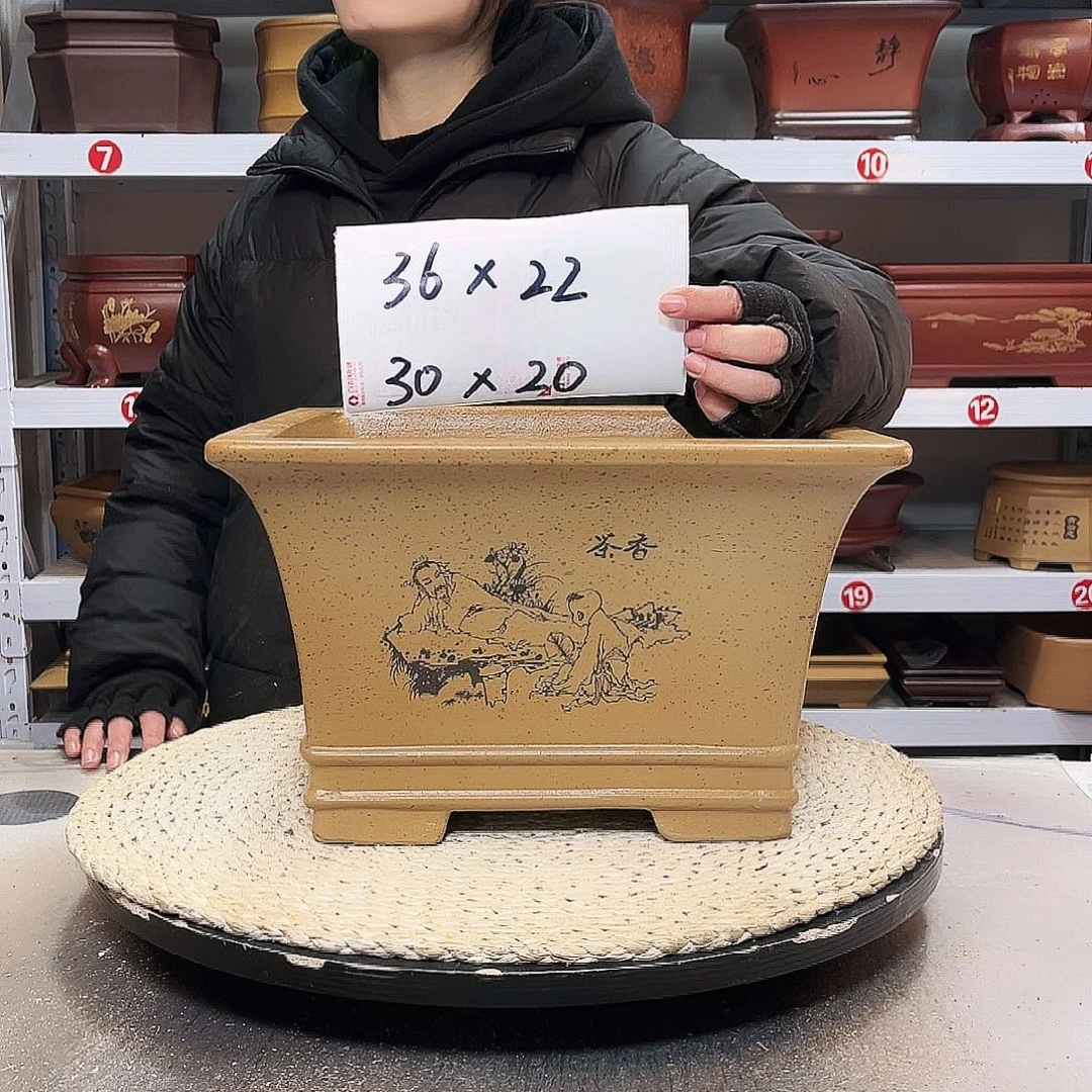 紫砂花盆紫砂花盆