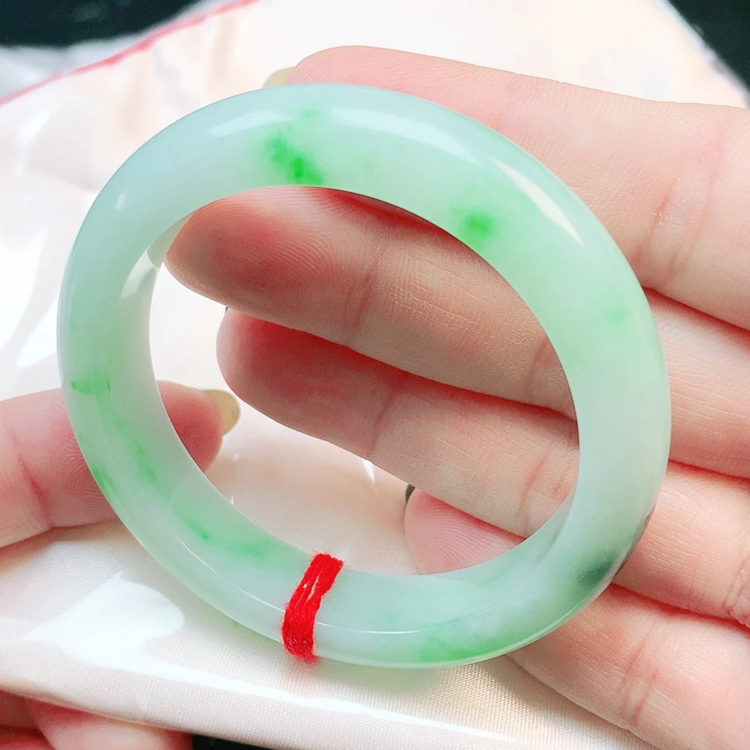 未镶嵌手镯翡翠正圈1776