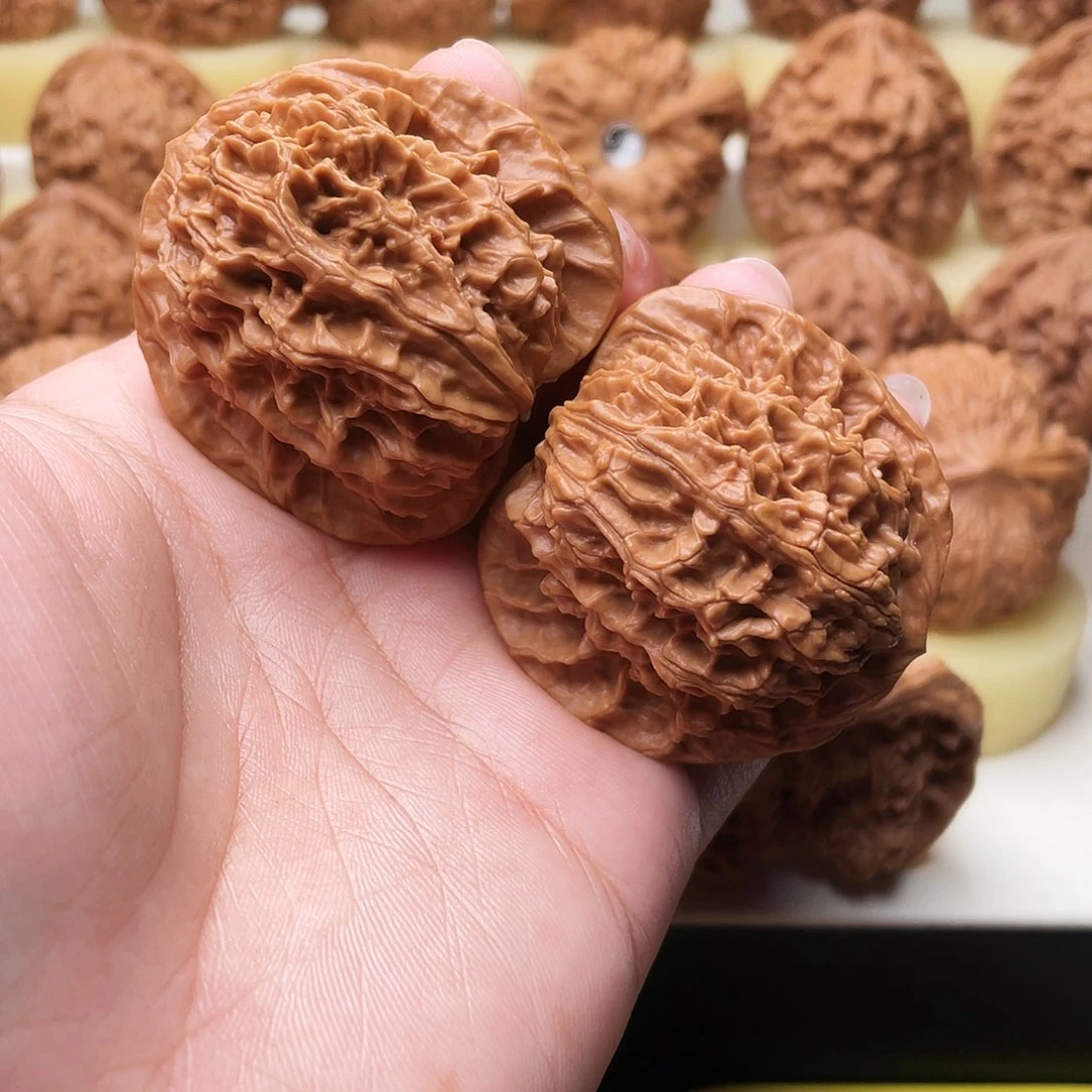 吊坠文玩核桃盘龙纹44