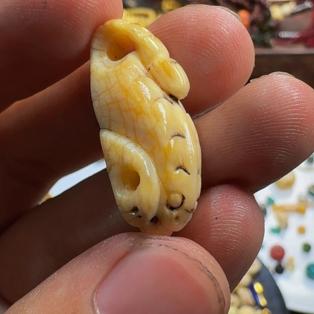 颈饰玻璃藏传琉璃小元素