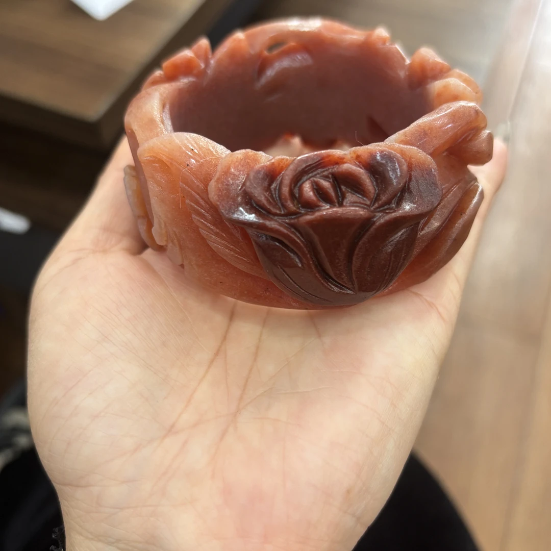 佘太翠红糖玫瑰花雕刻