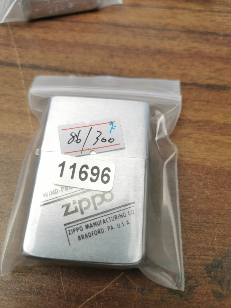 Zippo打火机回血86拉丝Z标37不切-11696
