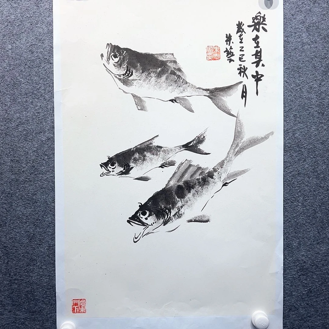 国画纯手绘系列画心