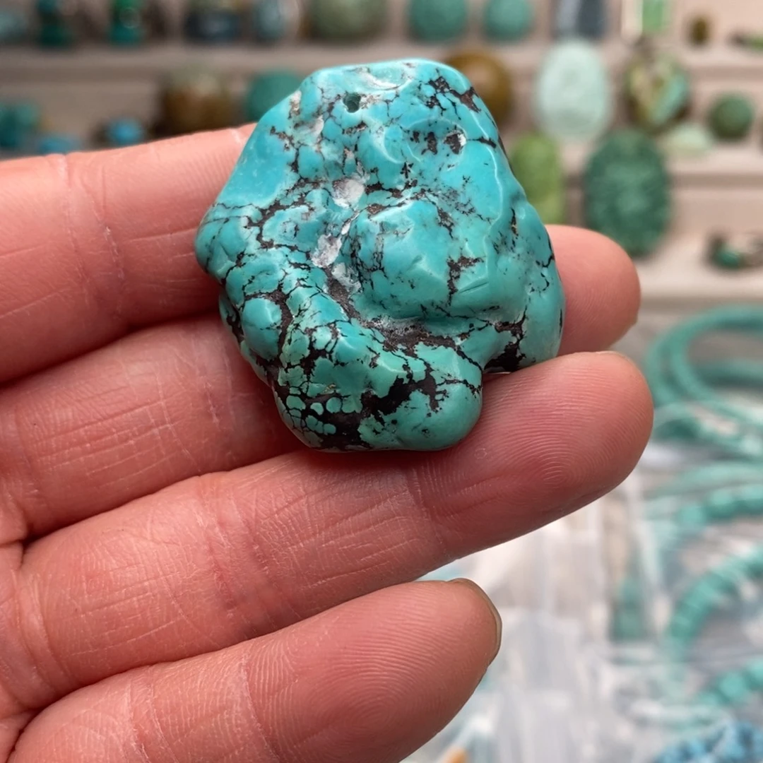 绿松石未镶嵌珠宝奇石