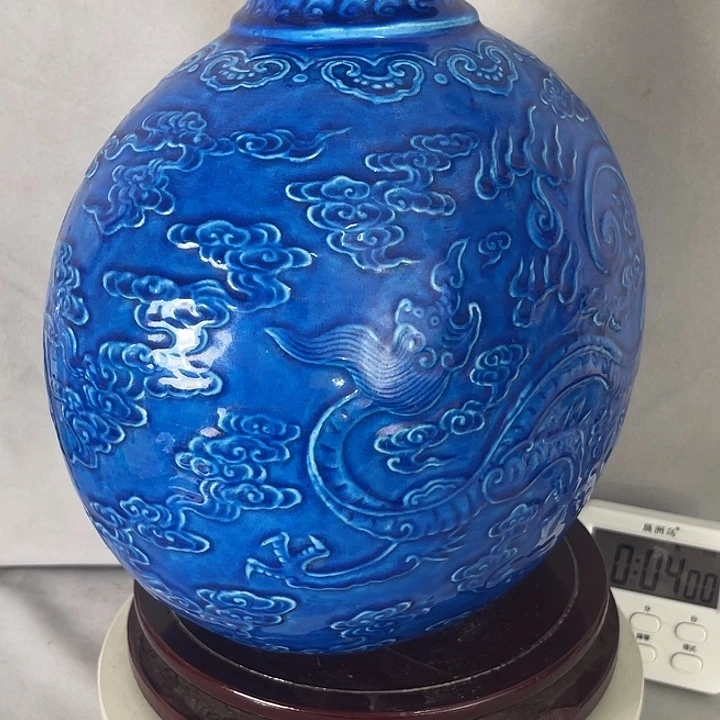 舍***5宝石蓝有摆件赏评
