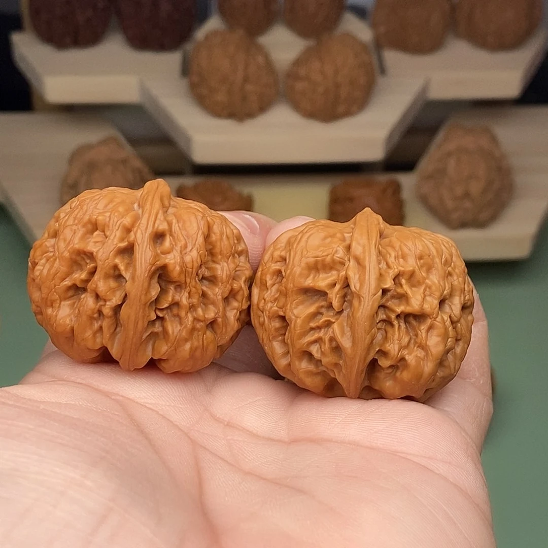 核桃手串/手链 40左右平谷方块