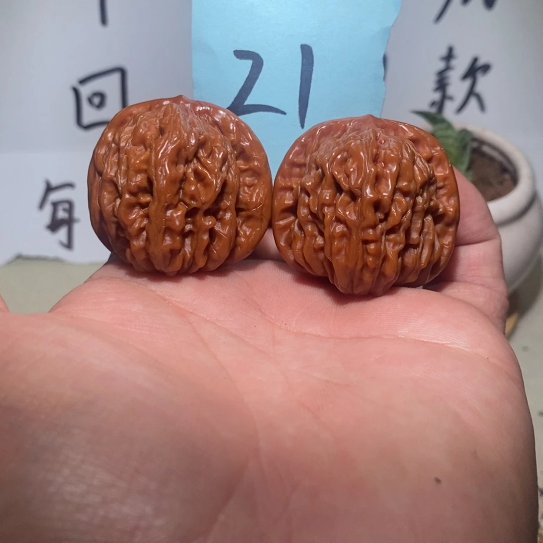 文玩核桃把件38四座楼