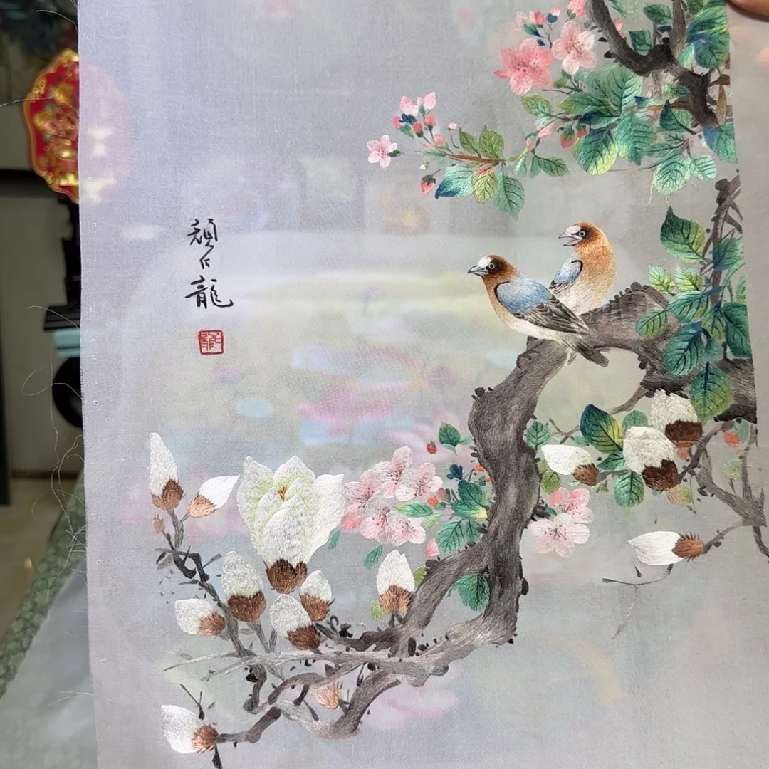 刺绣刺绣工艺精湛独特设计理念