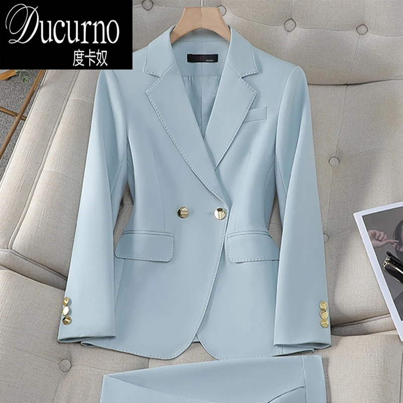 休闲西装套装女装2025秋季新款商务装优雅高端正装时尚裤子西服女