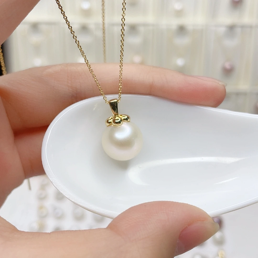 合金吊坠(赠链)淡水珍珠
