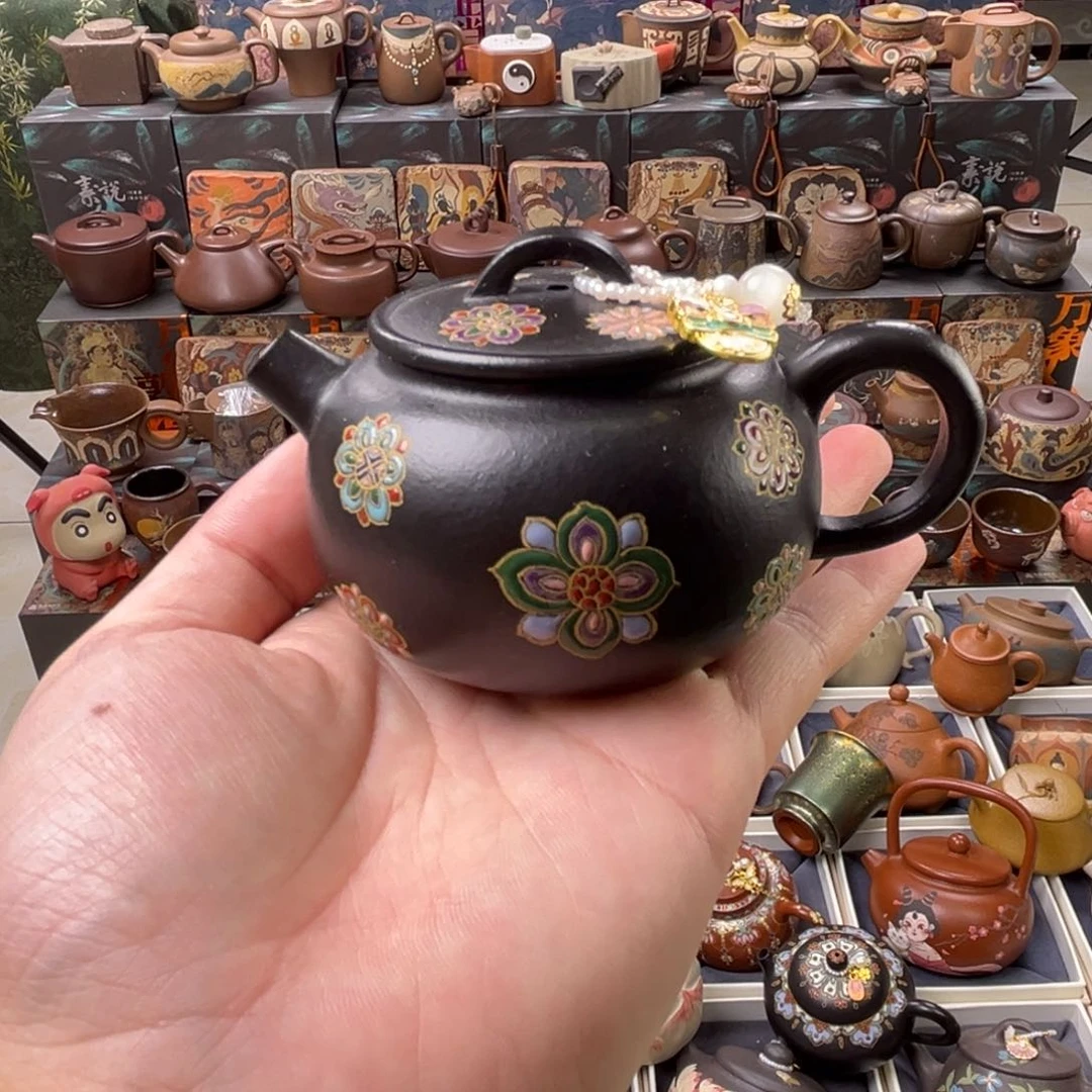 茶壶紫砂共***量140cc原矿精工半手