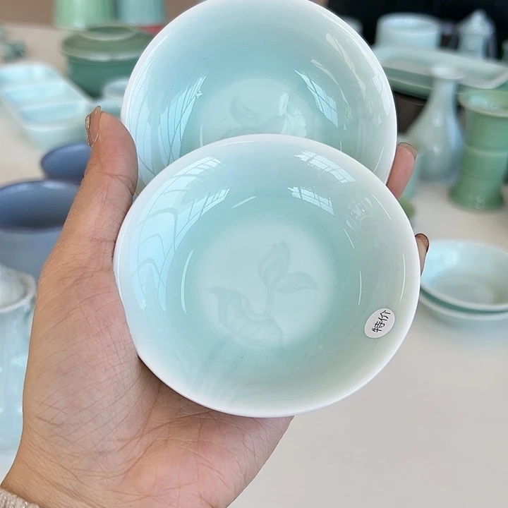 小米茶器龙泉青瓷