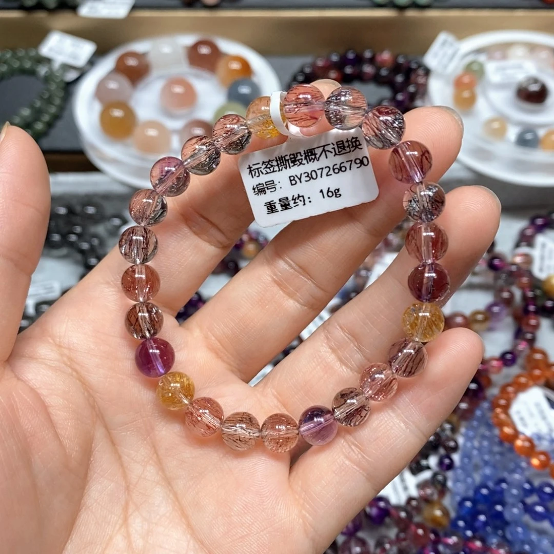 水晶手链未镶嵌超七手链