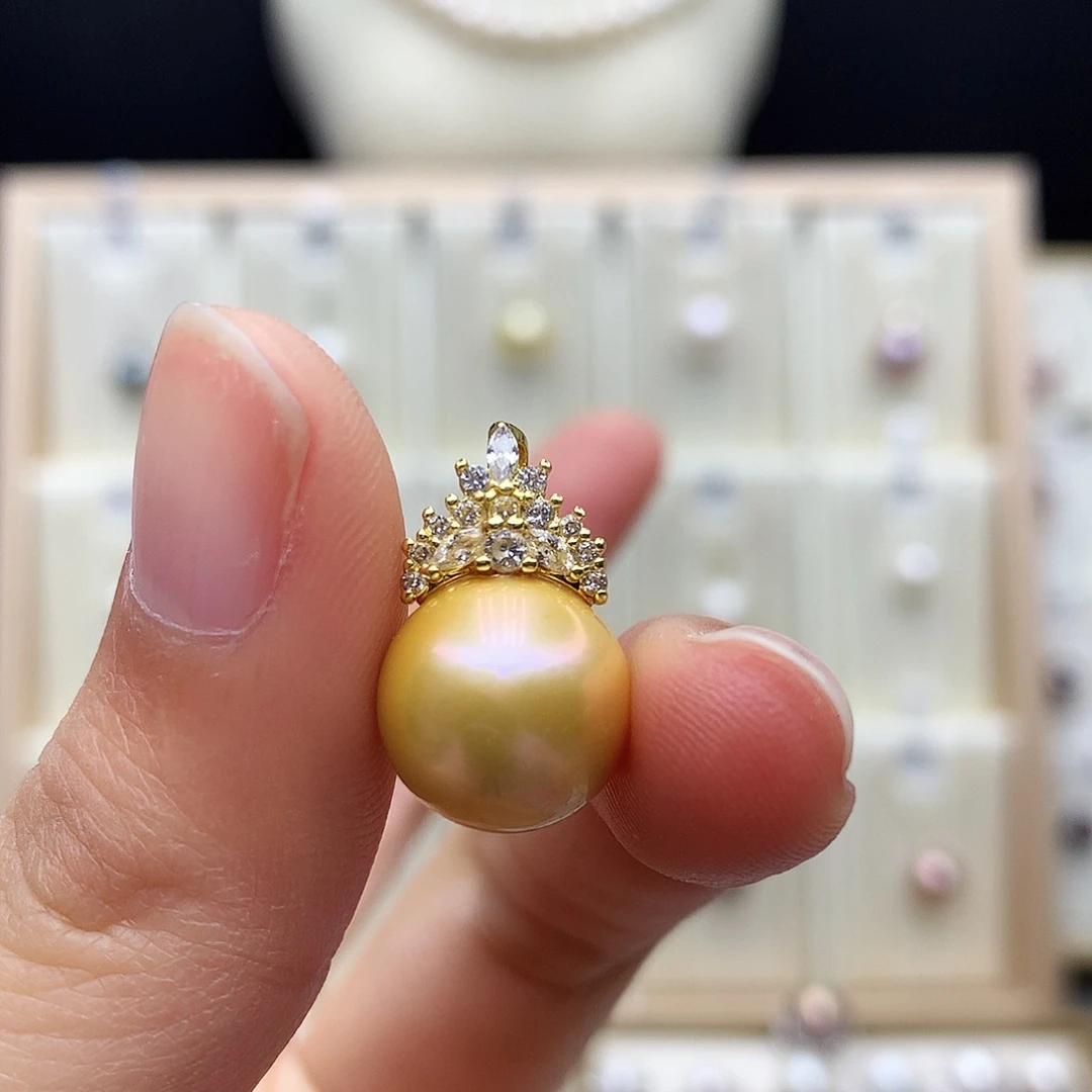 淡水珍珠颈饰合金