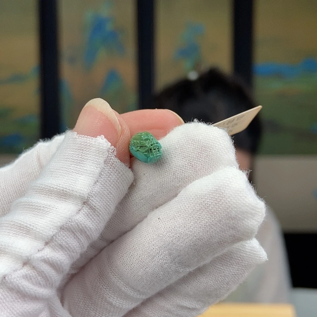 未镶嵌绿松石珠宝奇石