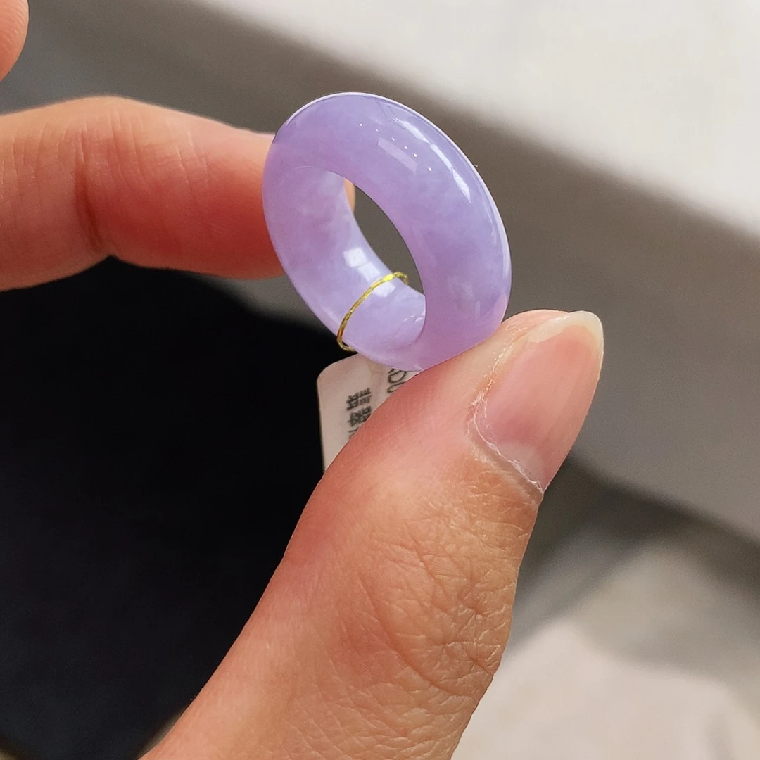 翡翠未镶嵌戒指7号